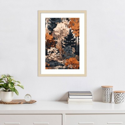 Amanti Art Forest 1 by Justyna Jaszke Wood Framed Wall Art Print