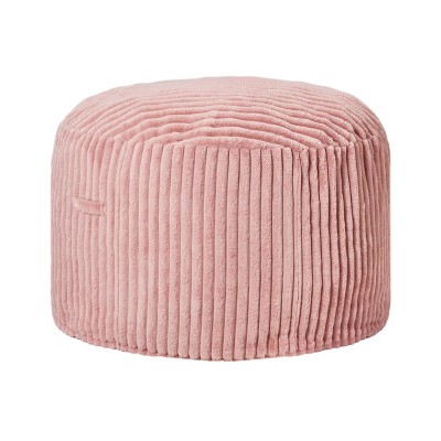 Itopfox 5ft Large Plush Bean Bag Chair with Stripe Cover for Adults, Living Room, Bedroom, Dorm, Office - Cozy & Comfortable