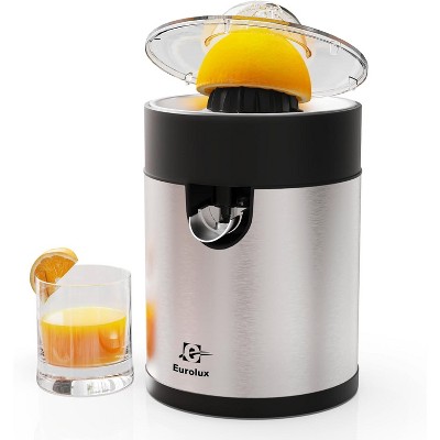 Eurolux Electric Compact Automatic Orange Juicer and Citrus Squeezer