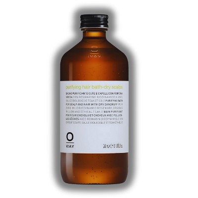 Oway Purifying Hair Bath (Dry Scalps) (8.1 oz) - Cleanses Dry Scalp, Removes Dandruff & Hydrates