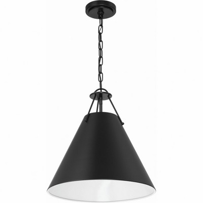 Crystorama Lighting Xavier 3 - Light Pendant in  Matte Black