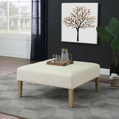 Square Coffee Table Ottoman - HomePop