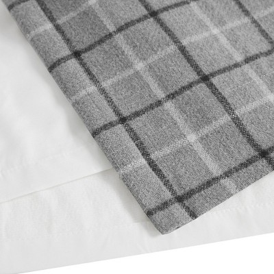 Gracie Mills Brianna Plaid Curtain Panel with Fleece Lining