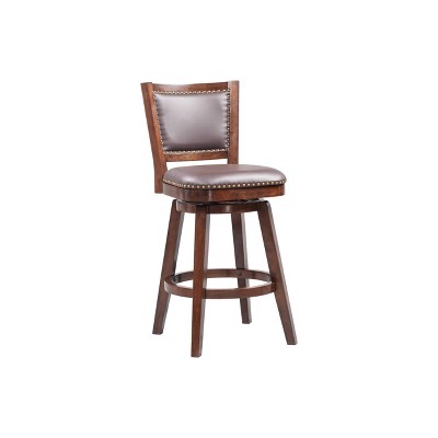 Boraam Broadmoor Swivel Bar Stool Cappuccino Finish