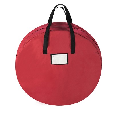 Hastings Home Storage Bag for Artificial Christmas Wreaths and Garland with Handles