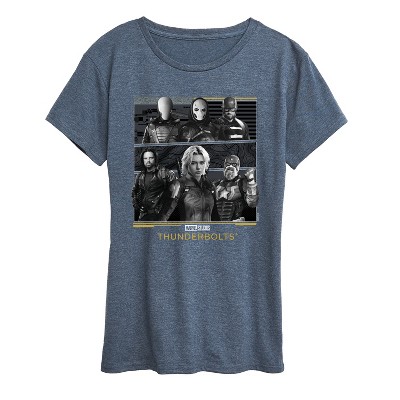 Women's - Marvel - Thunderbolts Grid Short Sleeve Graphic T-Shirt