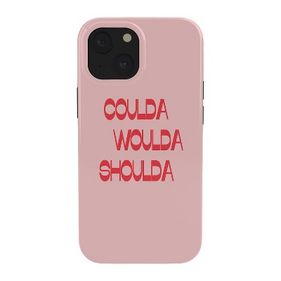 June Journal Coulda Woulda Tough iPhone Case - Society6