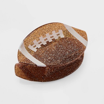 Game Day Football Claw Hair Clip - Wild Fable™ Brown