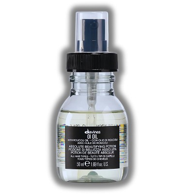 Davines OI / Oil Absolute Beautifying Potion (1.69 oz) - Hydrating & Shine-Enhancing Oil For Dry, Frizzy Hair