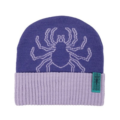 Hunter X Hunter Phantom Troupe Logo Purple Ribbed Knit Beanie