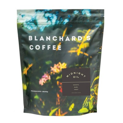 Blanchard's Coffee Co. Midnight Oil Dark Roast Whole Bean 2.5lb Bag