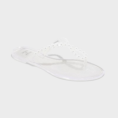 Women's Luella Rhinestone Jelly Thong Sandals - Shade & Shore™