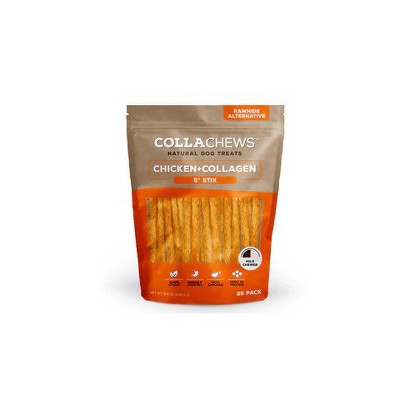 CollaChews 5" Chicken & Collagen Stix - 25 Pack Bag
