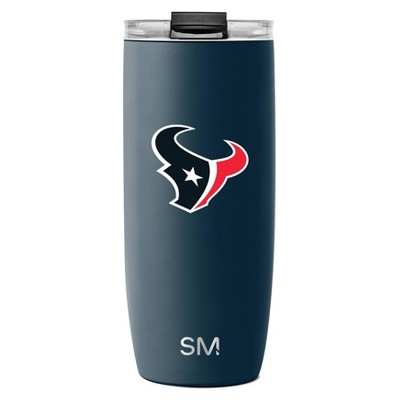 NFL Houston Texans Simple Modern Stainless Steel Voyager Travel Mug - 20oz
