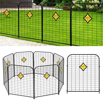 Decorative Garden Fence Animal Barrier Outdoor Landscape Patio Border