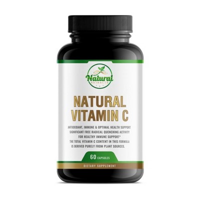 Natural Extract Natural Vitamin C 60ct plant sourced