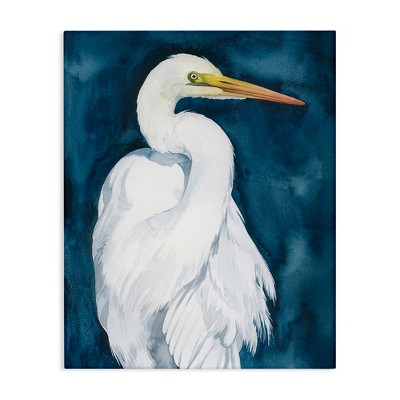 Stupell Industries Sea Bird Portrait Canvas Wall Art