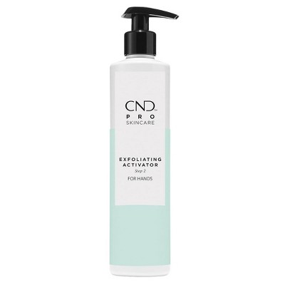 CND Pro Skincare Exfoliating Activator Step 2 For Hands (Vegan) | CND Pro Skincare products will help soften and improve the feel of skin - (10.1oz)