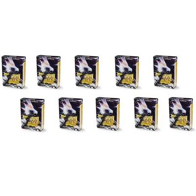 Dragon Shield 10 Packs Dragon Shield Classic Mini Japanese Clear 60 ct Card Sleeves Display Case