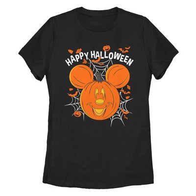 Women's Mickey & Friends Mickey Mouse Pumpkin Lantern T-Shirt
