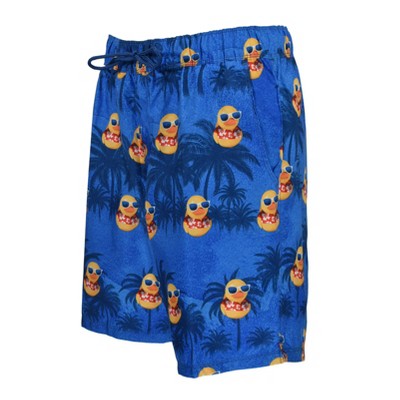 U.S. Apparel Men's 7" Vacation Ducky Bathing Suit