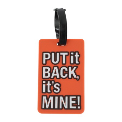 Unique Bargains PUT Pattern Luggage Tag 1 Pc