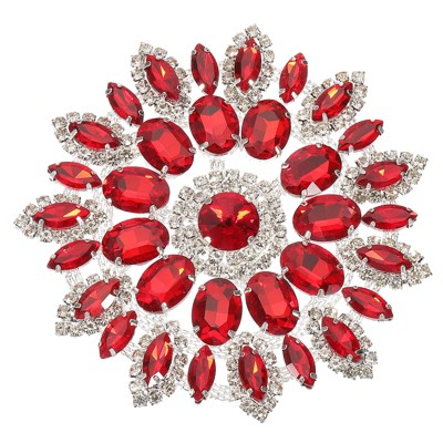 Unique Bargains Rhinestone Elegant Glitter DIY Applique Patches