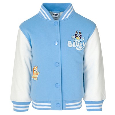 Bluey Girls Varsity Bomber Jacket Toddler