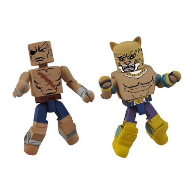 Diamond Comic Distributors, Inc. Street Fighter X Tekken Minimates Figure 2 Pack Sagat vs King