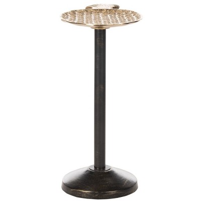 Luana Pinapple Top Accent Table - ACC4602A - Gold/Antique Gold - Safavieh