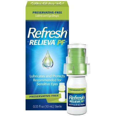 Refresh Relieva PF Preservative Free Eye Drops - 0.33 fl oz/10mL