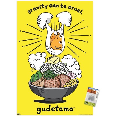 Trends International Gudetama - Gravity Unframed Wall Poster Prints