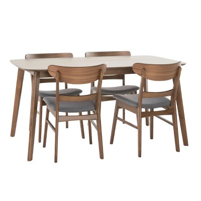 5pc Idalia Mid-Century Modern Dining Set - Christopher Knight Home