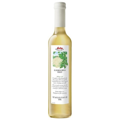 D'Arbo Elderflower Syrup 16.9 Fl. Oz. / 500 ml (Pack of 2)