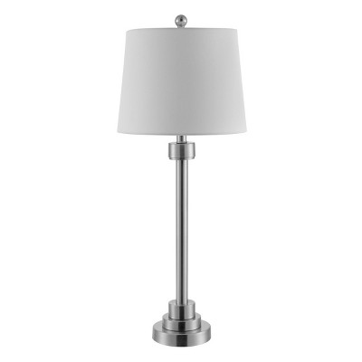 Baxter Table Lamp - 30 Inch Height - TBL4262 - Nickle - Safavieh