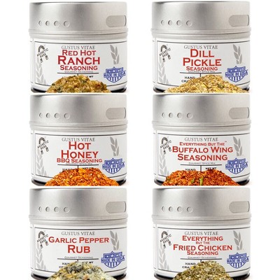 All American Wings Seasoning Set | Gustus Vitae