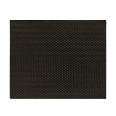 Range Kleen 14"x17" Nonslip Counter Protective Mat Matte Black: Metal Trivet for Hot Dishes & Under Toaster Use