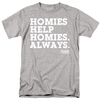 Men's Adventure Time Homies Help Homies T-Shirt