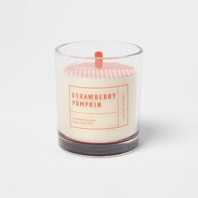Glass Jar Candle Strawberry Pumpkin - Room Essentials™