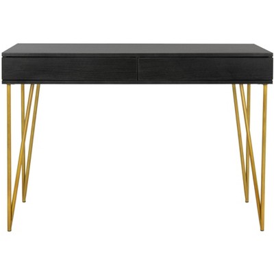 Pine Two Drawer Desk - FOX2238 - Safavieh Couture