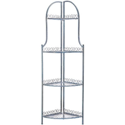 Abarrane 4 Tier Corner Shelf - Indoor/Outdoor - PAT5013 - Safavieh