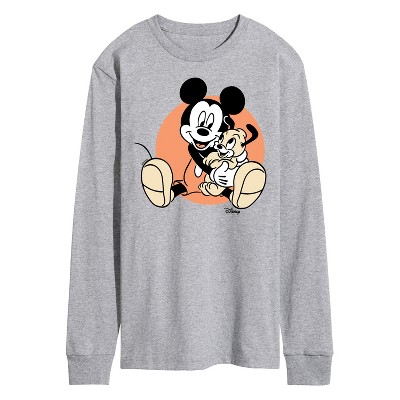 Men's - Disney - Mickey Mouse Long Sleeve Graphic T-Shirt