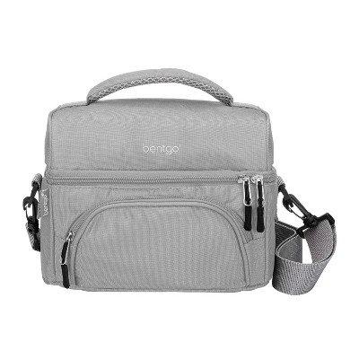 Bentgo Deluxe Lunch Bag, Durable & Insulated Bag, Internal Mesh Pocket & 2-Way Zippers