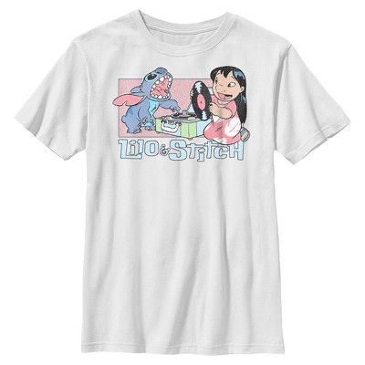 Boys Lilo & Stitch DJ Duo T Shirt