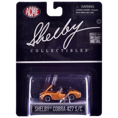 Shelby Collectibles 1965 Shelby Cobra 427 SC Orange Premium 1:64