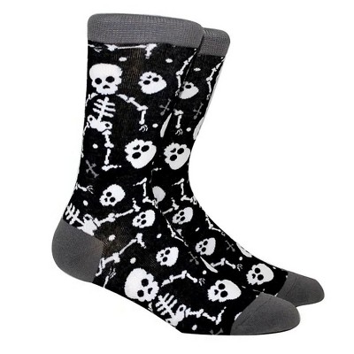 Skeleton Socks (Women's Sizes, Adult Medium) from the Sock Panda  - Great for Halloween
