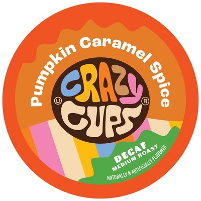 Decaf Pumpkin Caramel Spice Flavored Coffee Pods