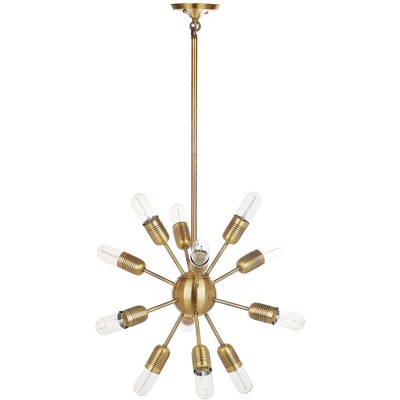 Raging Solace Pendant Lamp - LIT4475 - Gold - Safavieh