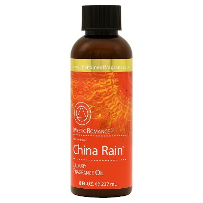 Di'Aroma China Rain Fragrance Oil 8 Fl oz – Clean Rain Aromatherapy Oil for Diffusers, Burners & Potpourri, Long Lasting Natural Relaxing Scent