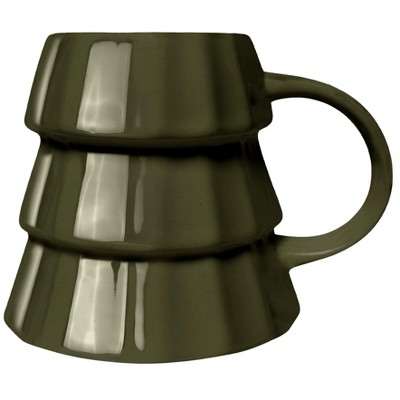 Green Tree 17oz. Figurine Coffee Mug